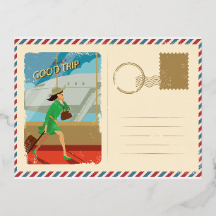 Carte postale de voyage