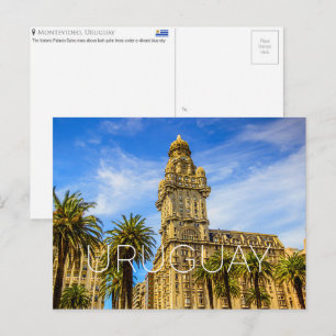 Carte postale de voyage à Montevideo, Uruguay