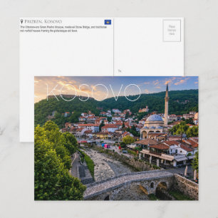 Carte postale de voyage à Prizren, Kosovo