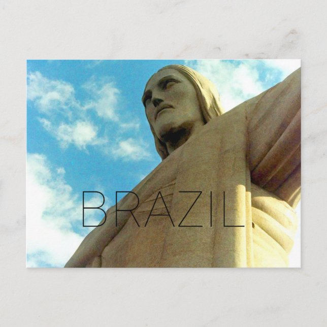 Carte postale de voyage à Rio de Janeiro, Brésil (Devant)