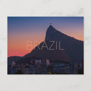 Carte postale de voyage à Rio de Janeiro, Brésil
