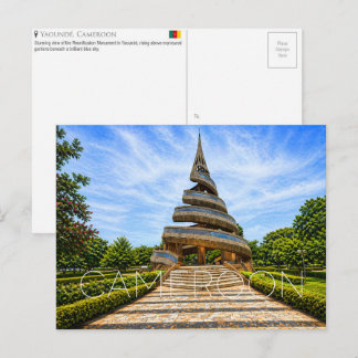 Carte postale de voyage à Yaoundé, Cameroun