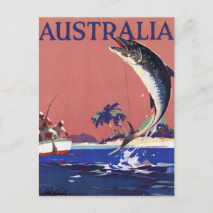 Carte postale de voyage Australie