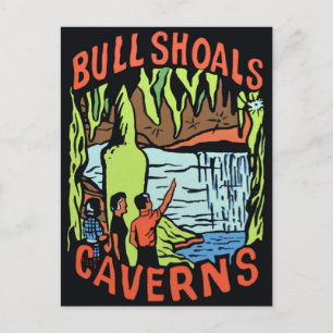 Carte postale de voyage Bull Shoals Caverns Arkans
