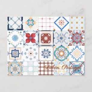 Carte postale de voyage de Lisbonne Portugal