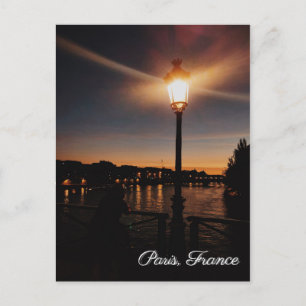 Carte postale de voyage de Tour Eiffel de Paris