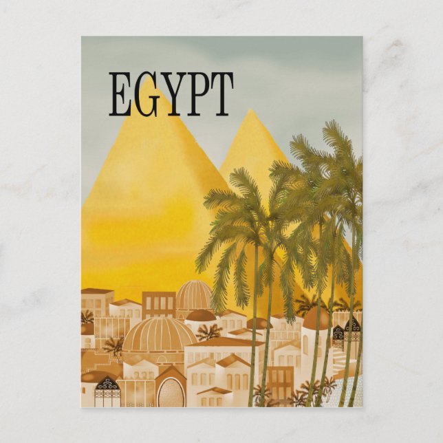 Carte postale de voyage Égypte (Devant)
