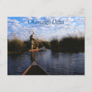 Carte postale de voyage Okavango Delta