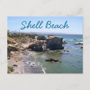Carte postale de voyage Shell Beach