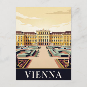 Carte postale de voyage vintage   VIENNE