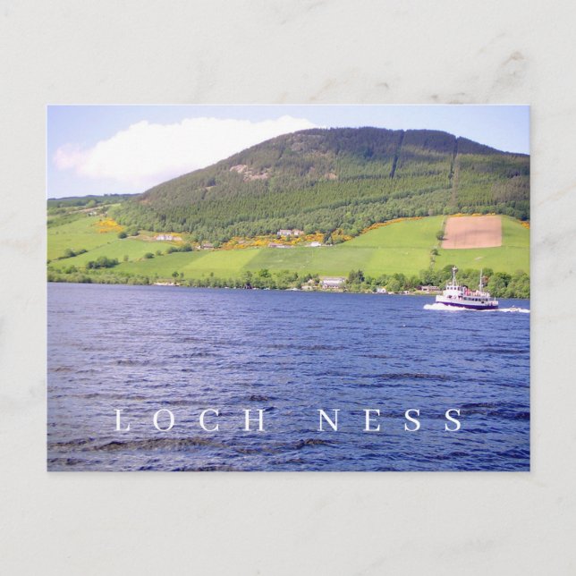 Carte postale de vue Loch Ness (Devant)