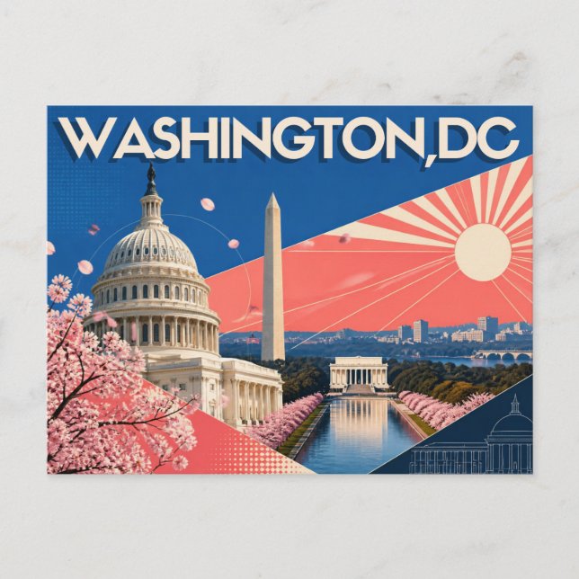 Carte postale de Washington DC (Devant)