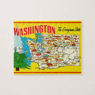 Carte postale de Washington Jigsaw Puzzle