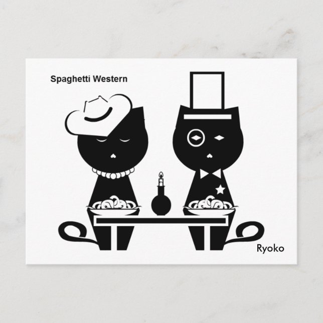Carte postale de Western Spaghetti (Devant)
