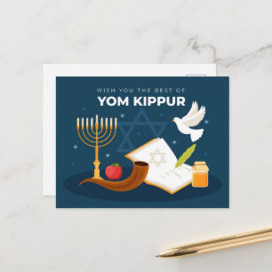 Carte postale de Yom Kippour