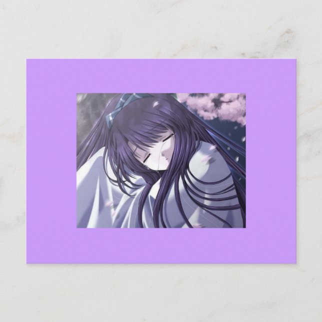 carte postale de Yuki, anime (Devant)