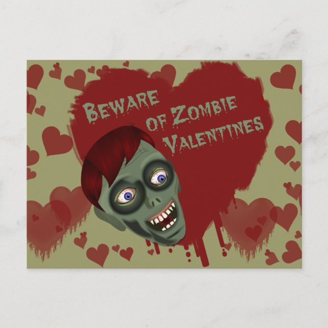 Carte postale de Zombie Valentine (Devant)