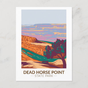 Carte Postale Dead Horse Point State Park Utah Vintage
