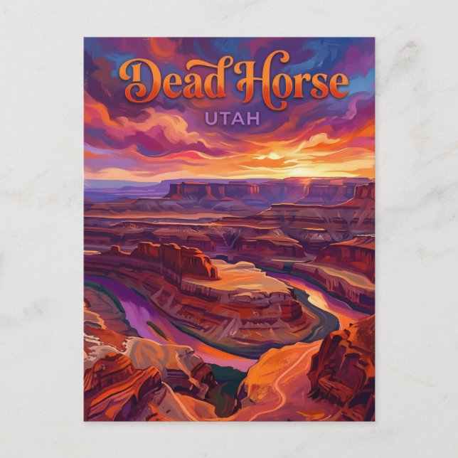 Carte Postale Dead Horse Point Utah (Devant)
