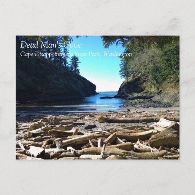 Carte Postale Dead Man's Cove, Cape Disappointment, Washington (Devant)