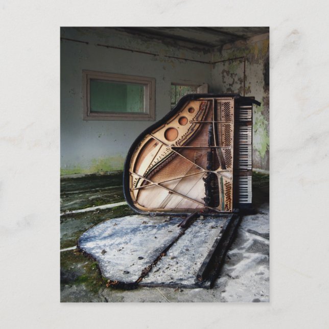 Carte Postale Dead Piano (Devant)