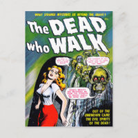 Dead Who Walk - Vintage Zombie Horreur