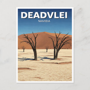 Carte Postale Deadvlei Namibie Travel