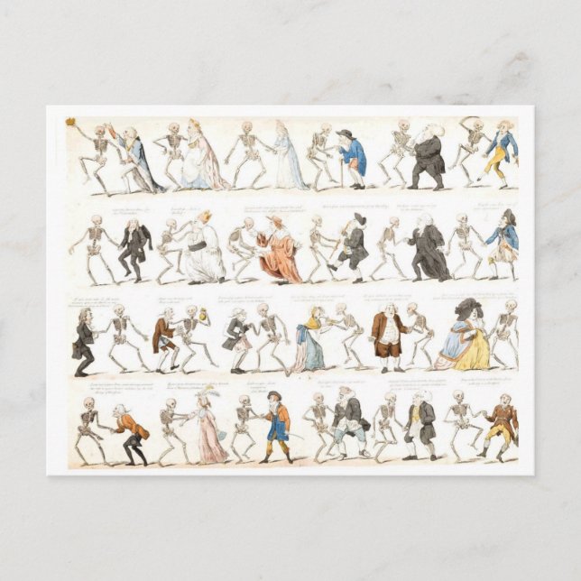 Carte postale Death Dance (Devant)