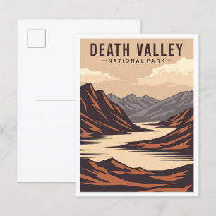 Carte Postale Death Valley National Park California USA Travel