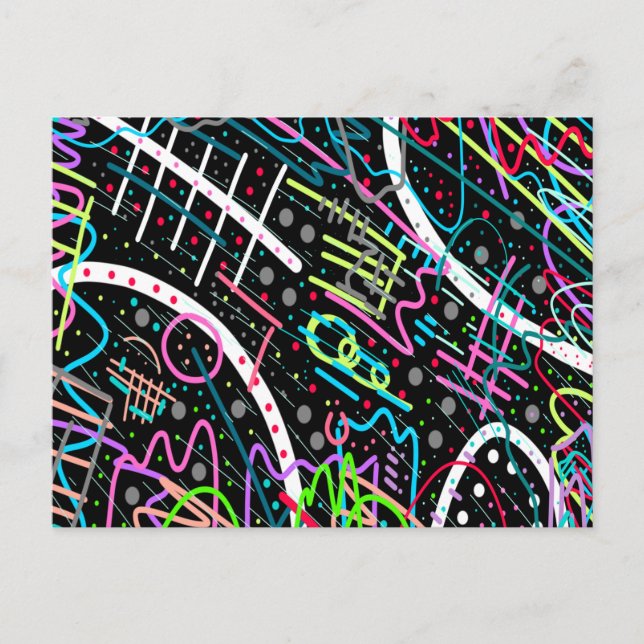 Carte Postale Débris spatiaux (Devant)