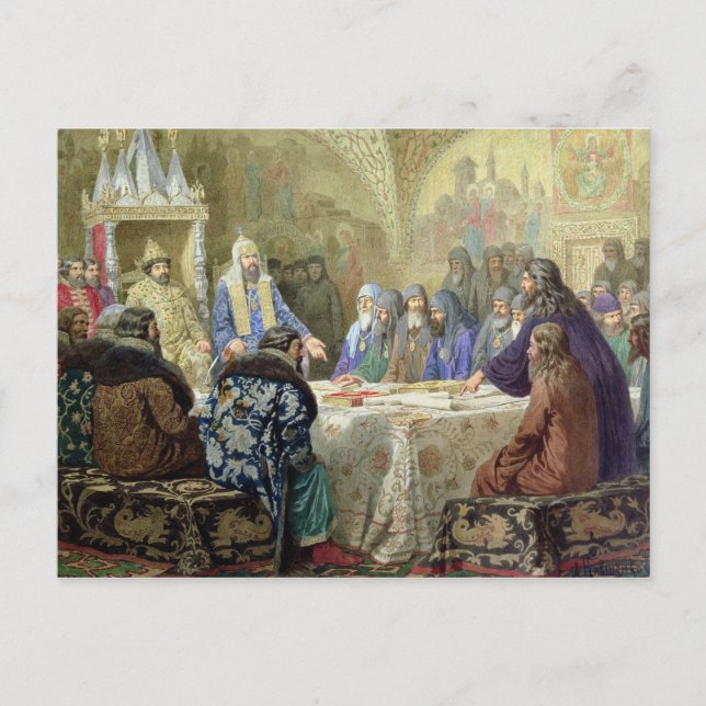 Carte Postale Début de la dissidence religieuse en Russie (Devant)