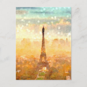 Carte Postale Début de Paris