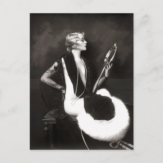 Carte Postale Début des années 1900, le French Pin Up (Devant)