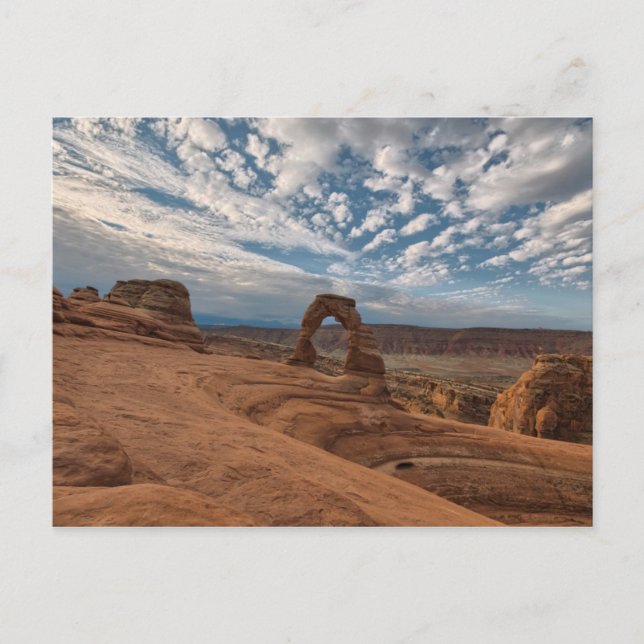 Carte Postale Début du matin à Delicate Arch (Devant)