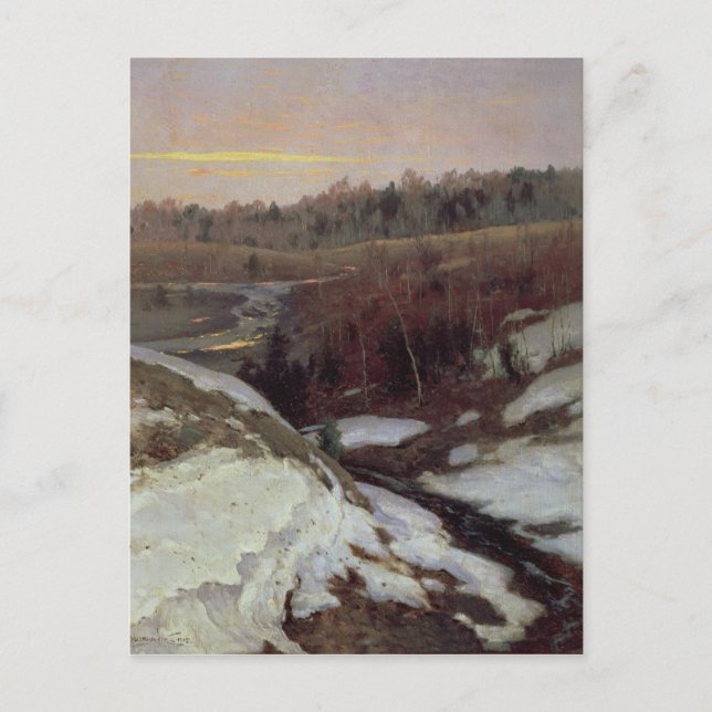 Carte Postale Début du printemps 1905 (Devant)