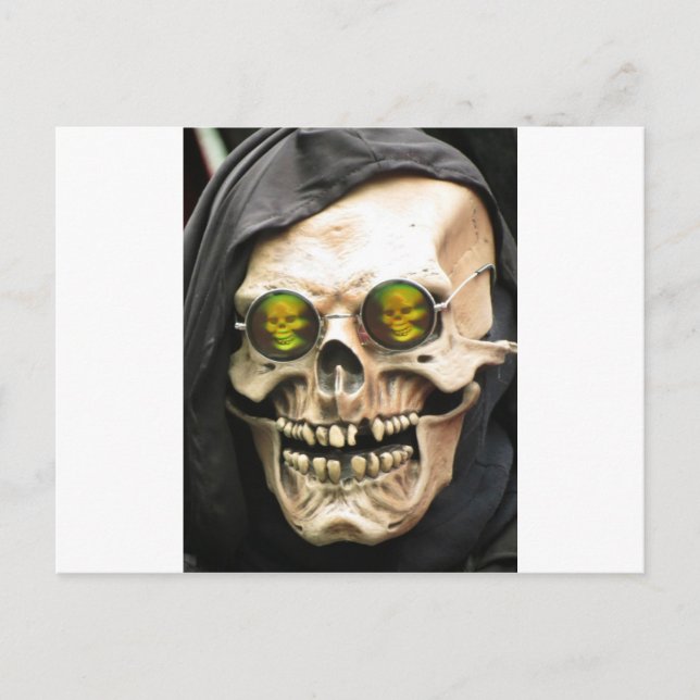 Carte Postale Décès cool (Devant)