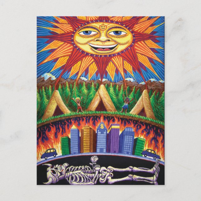 Carte Postale Décès en renaissance  (Devant)