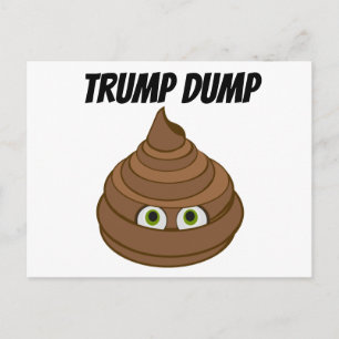 Carte Postale Décharge de Trump
