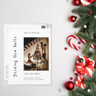 Carte Postale Decking New Halls Noël Nous avons déplacé la photo