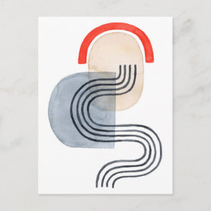 Carte Postale Déco Lever IV