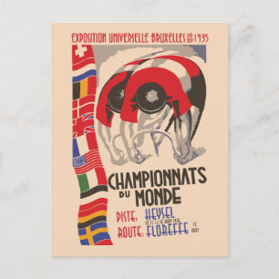 Carte Postale Décor art déco des années 1930