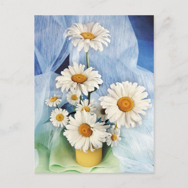 Carte Postale Décor de pâquerette (Devant)