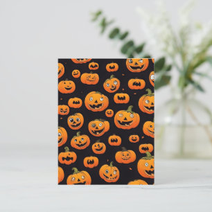 Carte Postale décoration d'halloween