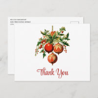 Décorations d'arbre de Noël Cool rétro Merci