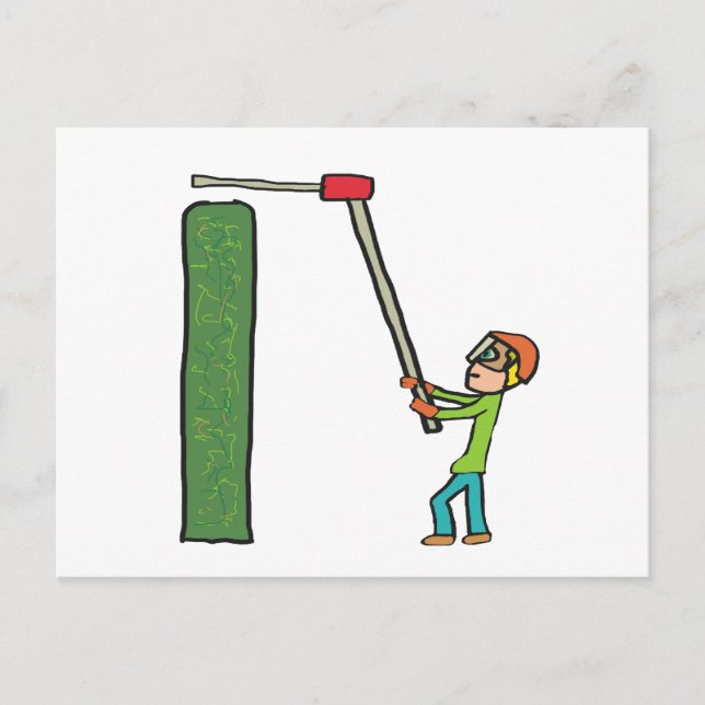 Carte Postale Découpage de couverture (Devant)