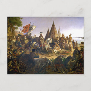 Carte Postale Découverte du Mississippi par William H. Powell