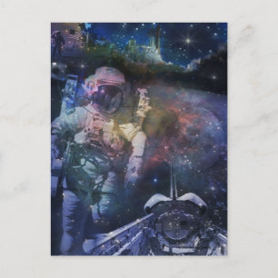 Carte Postale Découvrez la beauté de l'espace