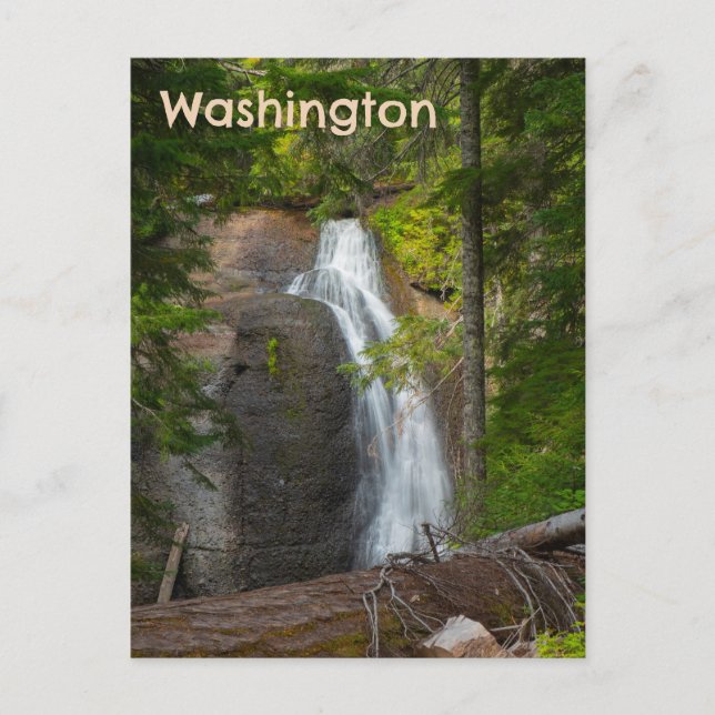 Carte Postale Découvrez les belles chutes Washington Langfield (Devant)