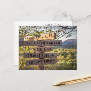 Carte Postale Découvrez les sentiers enchanteurs de Sedona, Ariz