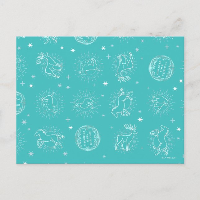 Carte Postale Découvrez votre motif de Patronus (Devant)